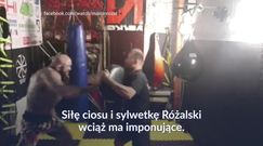 #dziejesiewsporcie: 42-letni Marcin Różalski nadal w świetnej formie. Siła ciosu wciąż imponująca