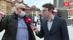 Protest w Warszawie. "Chodzi o wypłatę odszkodowań". Wobec demonstrujących użyto gazu pieprzowego
