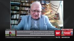 Prof. Krzysztof Simon powiedział, czy szczepionki na koronawirusa zadziałają na nowe mutacje