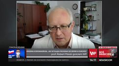 Prof. Robert Flisiak mówi o strategii szczepień seniorów preparatem AstraZeneca