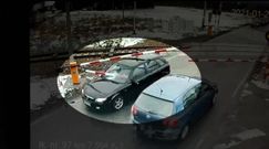 Podczas ucieczki staranował zapory kolejowe. Szlaban prawie go zabił