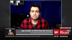 Dr Karauda o spustoszeniach w płucach po przebyciu COVID-19