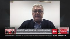 Profesor Andrzej Fal komentuje wyniku testów nauczycieli. Ekspert dostrzega wadę tego pomysłu