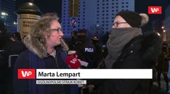 Strajk Kobiet w Warszawie. Marta Lempart krytykuje działania policji. Dostało się Jarosławowi Kaczyńskiemu