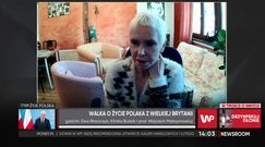 Ewa Błaszczyk i prof. Maksymowicz mówią o leczeniu umierającego w Wielkiej Brytanii Polaka