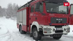 Atak zimy w Gorlicach. Strażacy ostrzegają przed niebezpieczeństwem