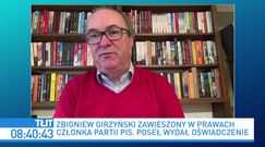 Włodzimierz Czarzasty ostro o sprawie Zbigniewa Girzyńskiego: potępiam tego typu zachowania