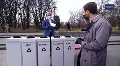 Minister klimatu zdaje test na segregowanie śmieci. "Kilka pułapek zastawił pan na mnie"