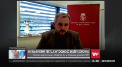 Jędrychowski apeluje do ludzi o wykonywanie testów na COVID-19