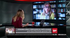 Marciniak o przejściu posłanki Lewicy do Jarosława Gowina. Smutny komentarz