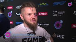 Fame MMA 9. Sylwester Wardęga tłumaczy, co poszło nie tak