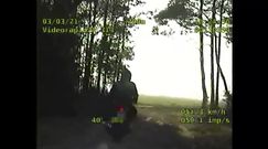 18-latek bez prawa jazdy uciekał przed policją. Zobacz, gdzie wjechał