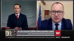 "Jeden z elementów presji". Adam Bodnar o wprowadzeniu strefy wolności dla osób LBGT+