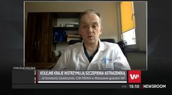 Dr Konstanty Szułdrzyński o niepożądanych odczynach poszczepiennych po szczepionce AstraZeneca