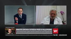 Prof. Andrzej Horban o pomyśle dotyczącym nakazu noszenia maseczek chirurgicznych w Polsce