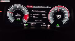 Audi SQ7 4.0 TDI V8 435 KM (AT) - pomiar zużycia paliwa