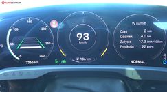 Porsche Taycan Turbo 680 KM - pomiar zużycia energii