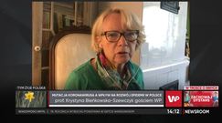 Krystyna Bieńkowska-Szewczyk o mutacjach koronawirusa