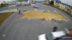 Pościg za motocyklistą, który nie miał kasku, za to wiózł amfetaminę