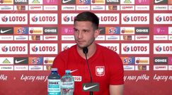 Jakub Świerczok pewny na boisku i poza nim. Dobrze wybrnął z odpowiedzią na trudne pytanie