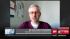 Szczepienia dzieci w Polsce. Dr Feleszko optymistycznie nastawiony