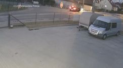 Wypadek w Staniątkach. Policja pokazuje nagranie i prosi o pomoc