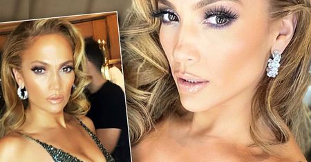 Oscary 2020: Jennifer Lopez wpadła na imprezę i kusiła jak tylko mogła! Już więcej nie mogła pokazać