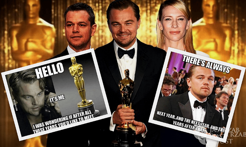 Fani kibicują Leonardo DiCaprio w zdobyciu jego pierwszego Oscara! Zobaczcie memy, które zalewają Internet