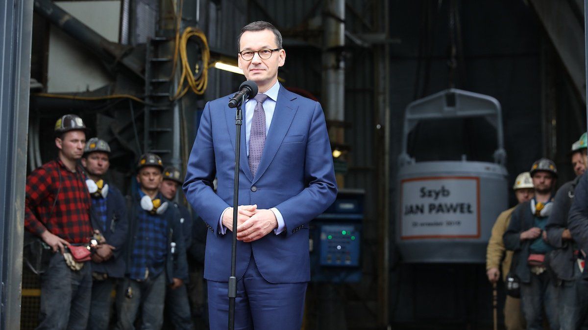 Mateusz Morawiecki uroczyście otworzył pierwszą od 25 lat nową kopalnię węgla.