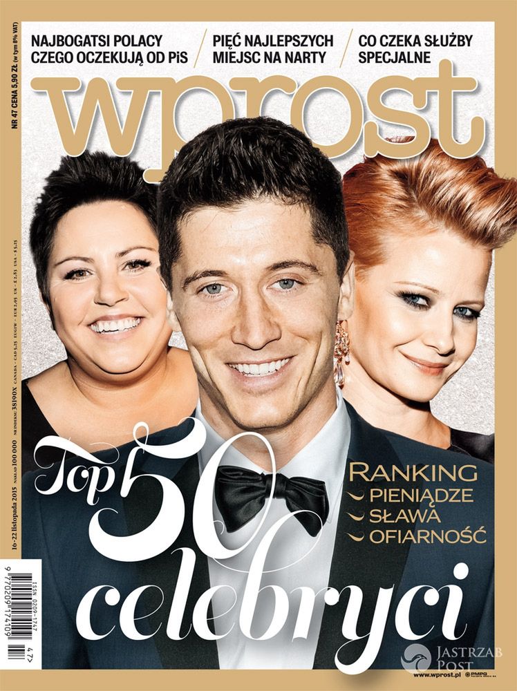 50 najbardziej wpływowych celebrytów - ranking Wprost 2015