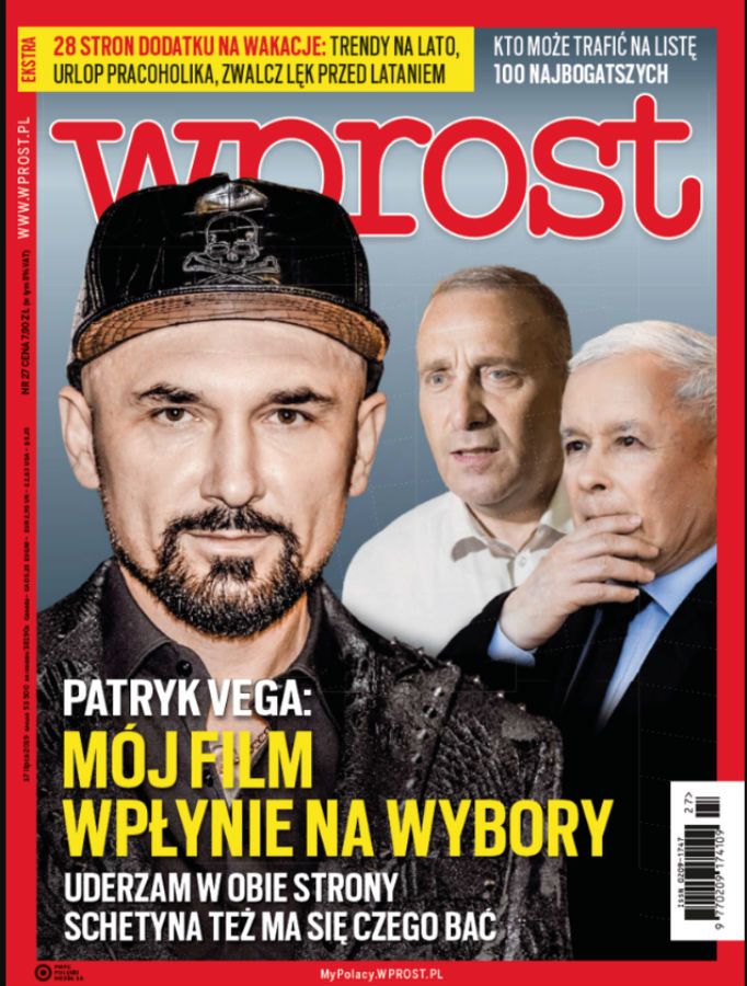 Okładki tygodników. Katastrofa klimatyczna w "Newsweeku", nowy film Vegi we "Wprost"