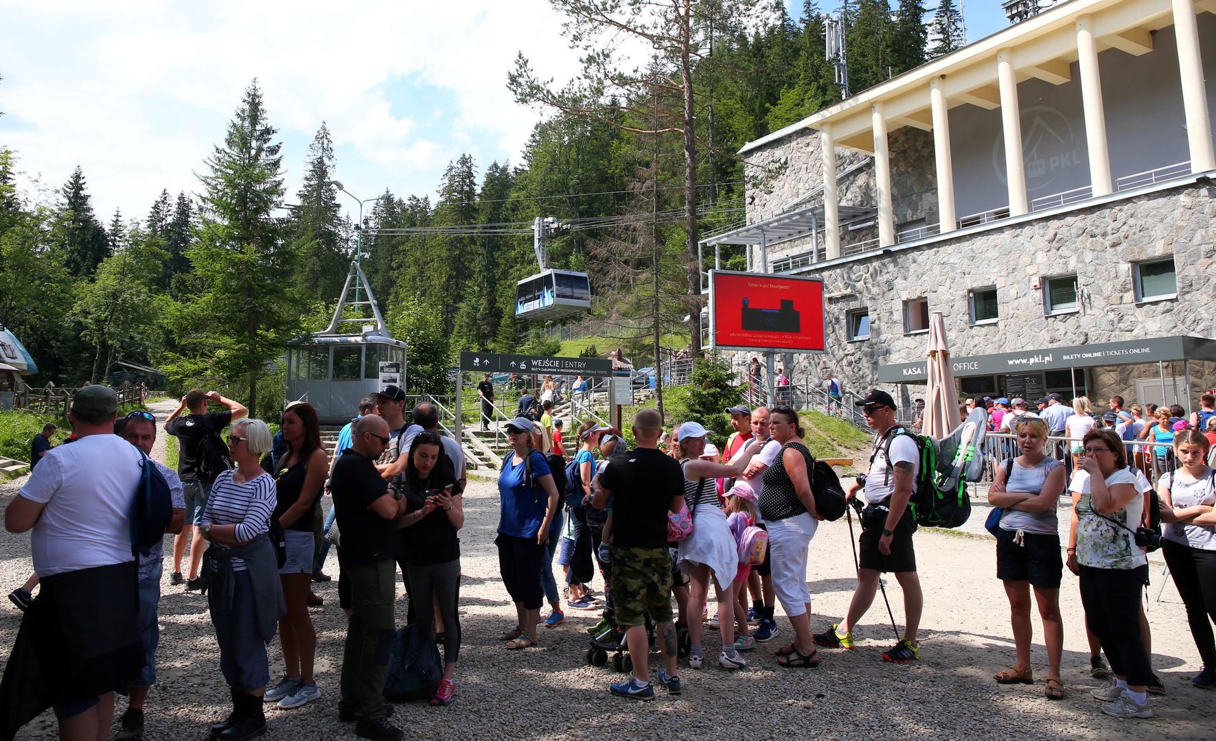 Zakopane w tym roku było oblegane przez turystów
