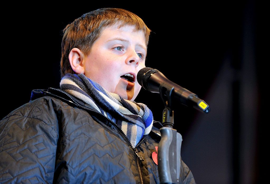 <<switches on the Christmas lights/ attends Manchester's Christmas party >> at Albert Square on November 12, 2010 in Manchester, England. 