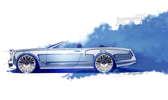 Bentley Mulsanne Vision Concept: brytyjski luksus bez dachu