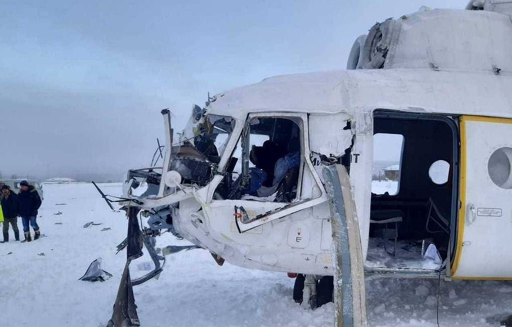Rosja. Wypadek podczas startu śmigłowca na Syberii