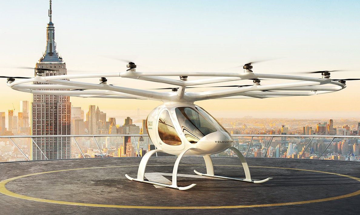 Singapur. Volocopter, pierwsza latająca taksówka miała swój debiut [WIDEO] 