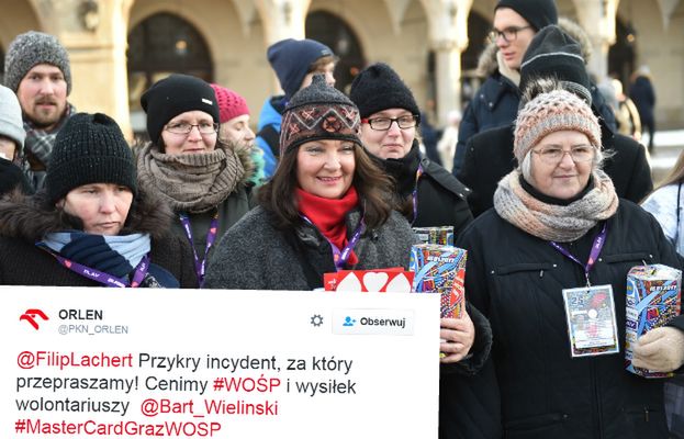 Orlen przeprasza za skandaliczne zachowanie pracowników. Wyrzucili ze stacji dzieci z puszkami WOŚP