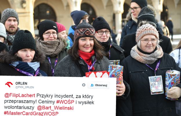 Orlen przeprasza za skandaliczne zachowanie pracowników. Wyrzucili ze stacji dzieci z puszkami WOŚP