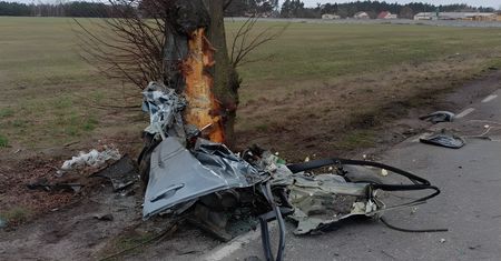 Śmiertelny wypadek koło Krzyża Wielkopolskiego