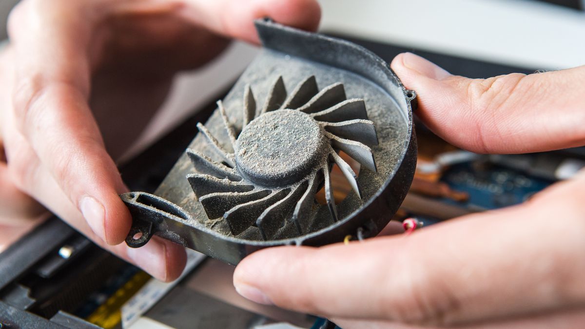 Kurz to niejedyny problem "zabrudzonego" komputera