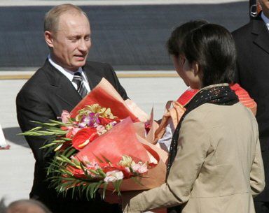 Putin rozpoczął wizytę w Chinach