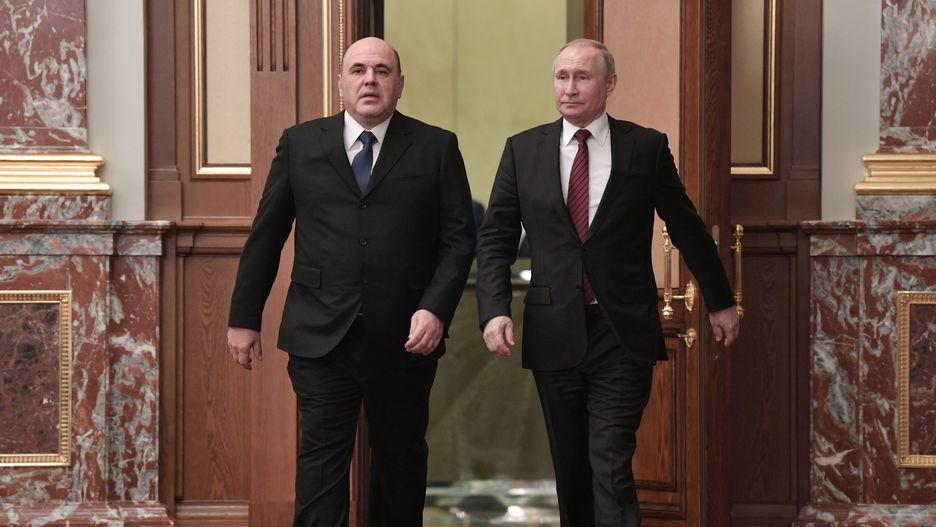 Nowy premier Michaił Miszustin przedstawił prezydentowi Rosji Władimirowi Putinowi skład rządu