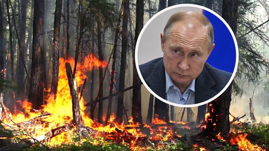 Władimir Putin ma problem. Pożary na Syberii trwają.