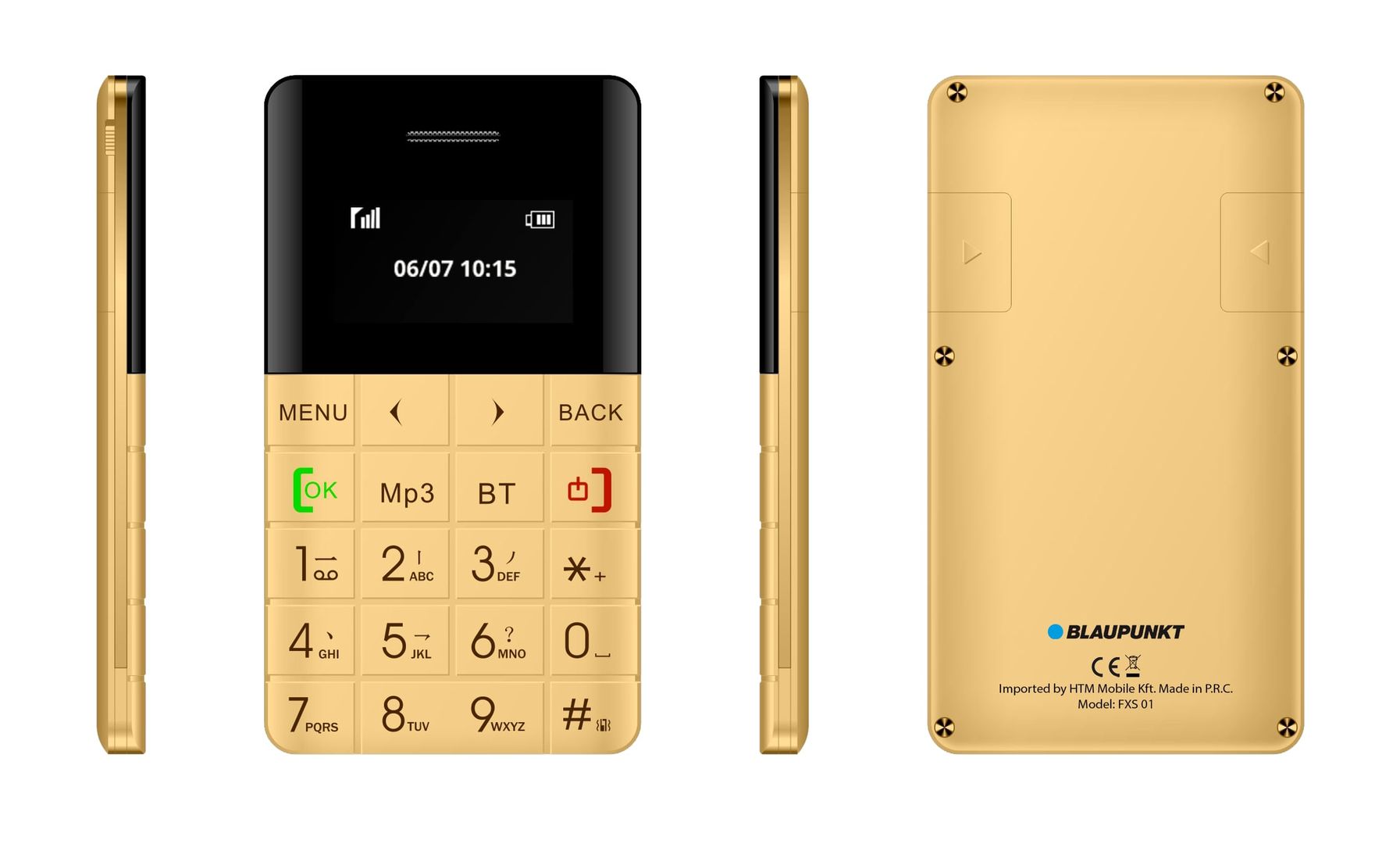 Blaupunkt FXS-01: najmniejszy telefon świata