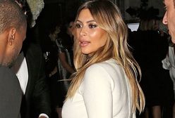 Kim Kardashian chudnie, ale pupę wciąż ma gigantyczną!
