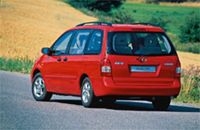 Mazda MPV wreszcie w Polsce - sierpień 2001