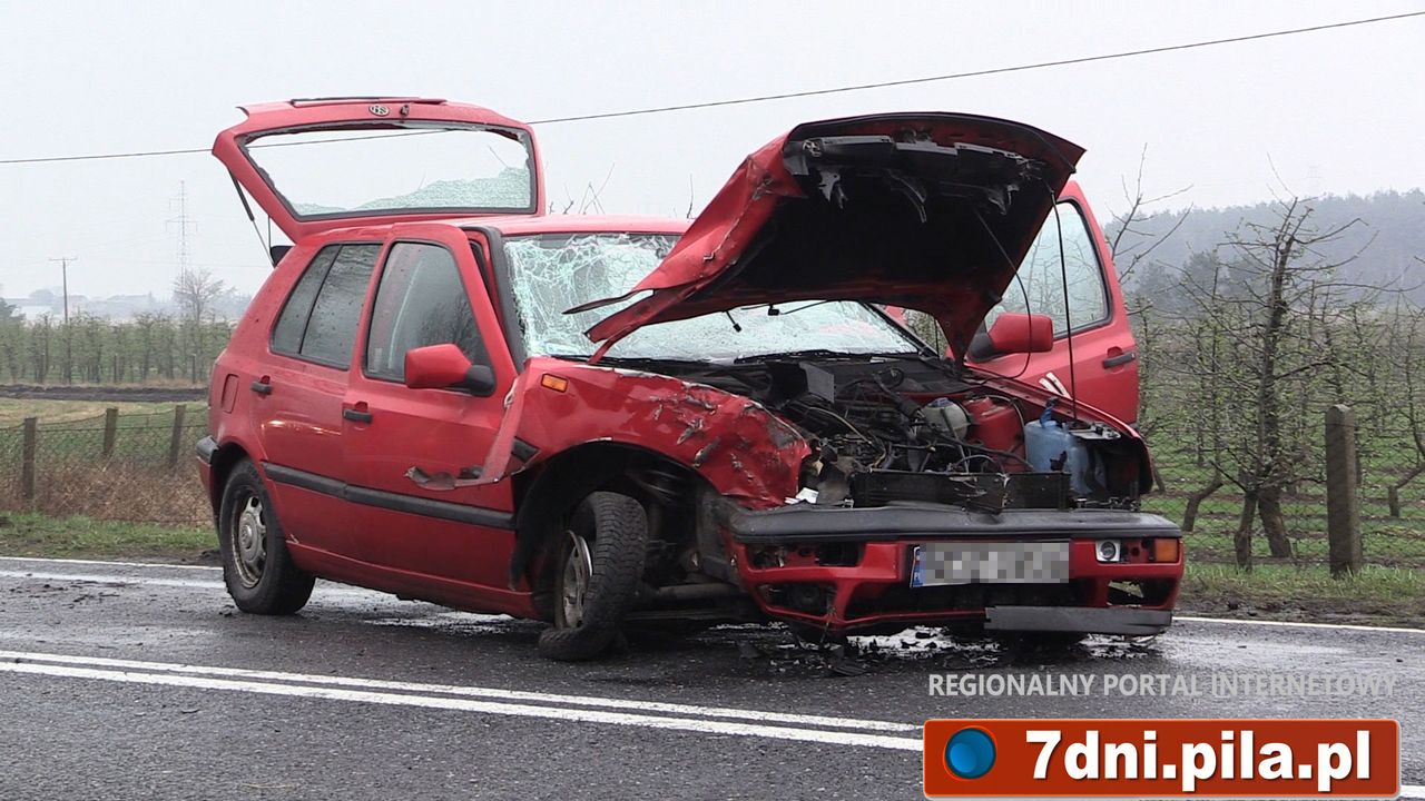 Wypadek w Pobórce Wielkiej