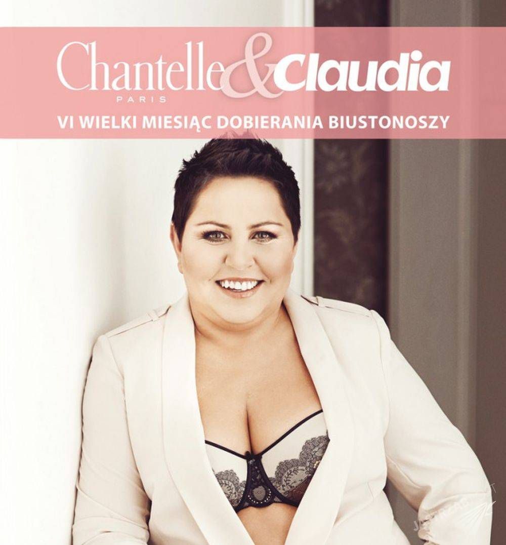 Dorota Wellman w kampanii marki Chantelle w 2013 roku Fot. screen z Chantelle