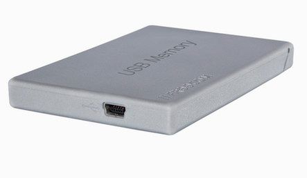 Zewnętrzny dysk twardy 1,8" USB wielkości karty kredytowej