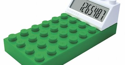 Kalkulator w stylu LEGO